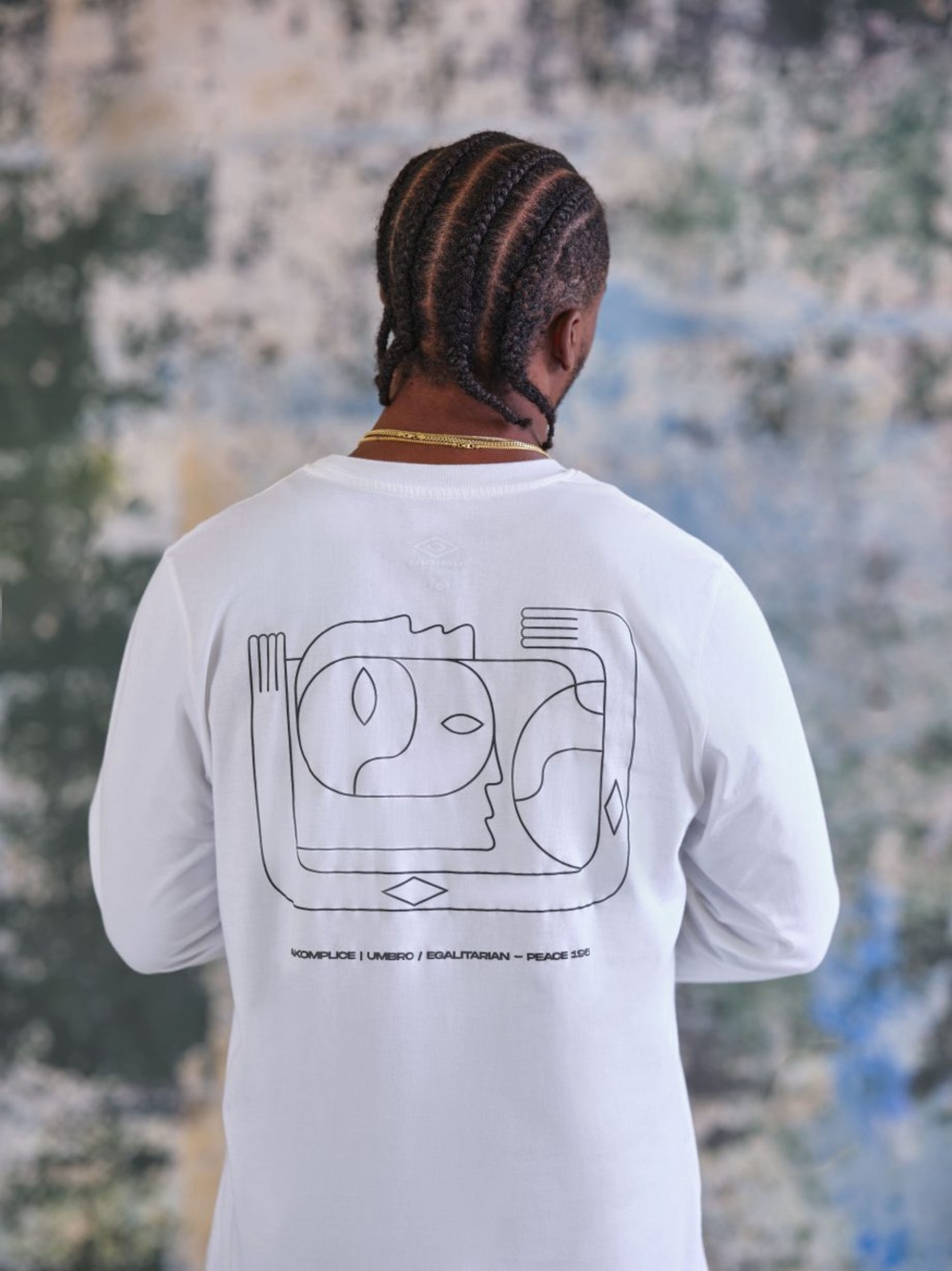 🆕 Bam Marley for Akomplice x Umbro | Peace 195 Collection T Shirt Unisex